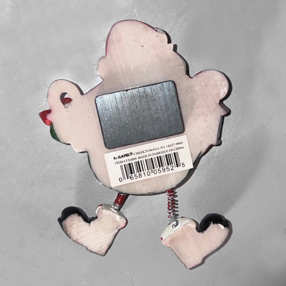 "Springy" Santa Magnet - Picture 2 of 3